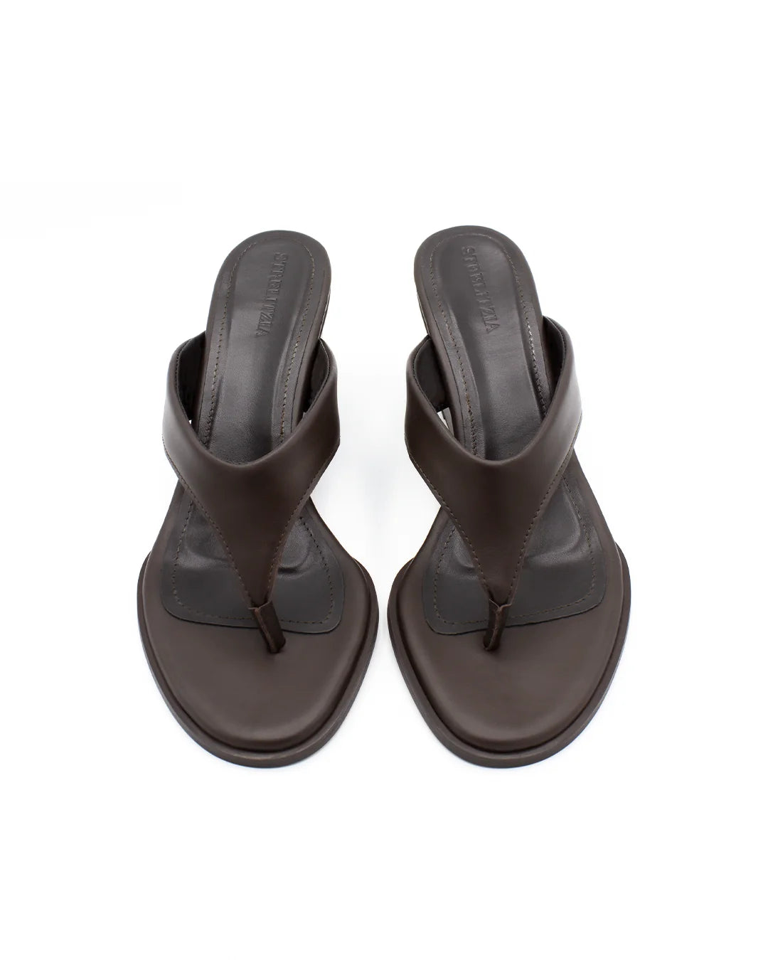 Leather Wedge Sandals