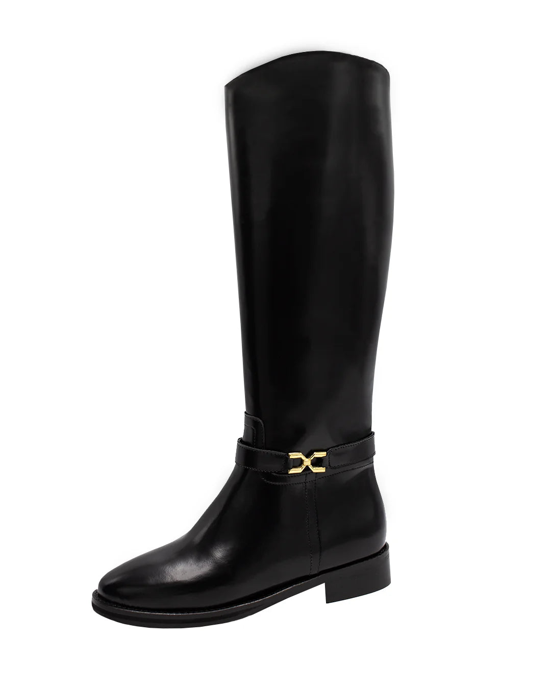 Buckle Riding Boots