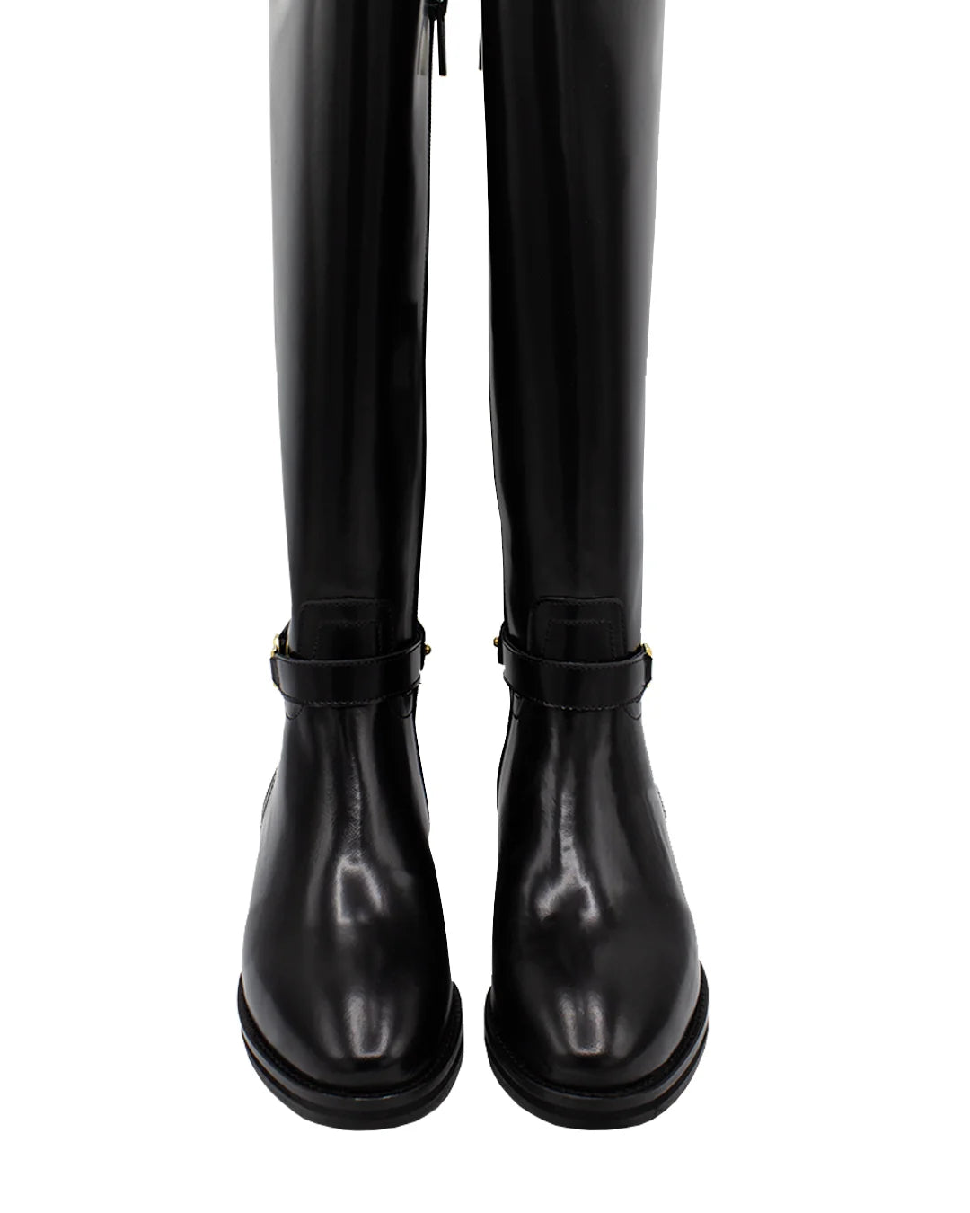 Buckle Riding Boots