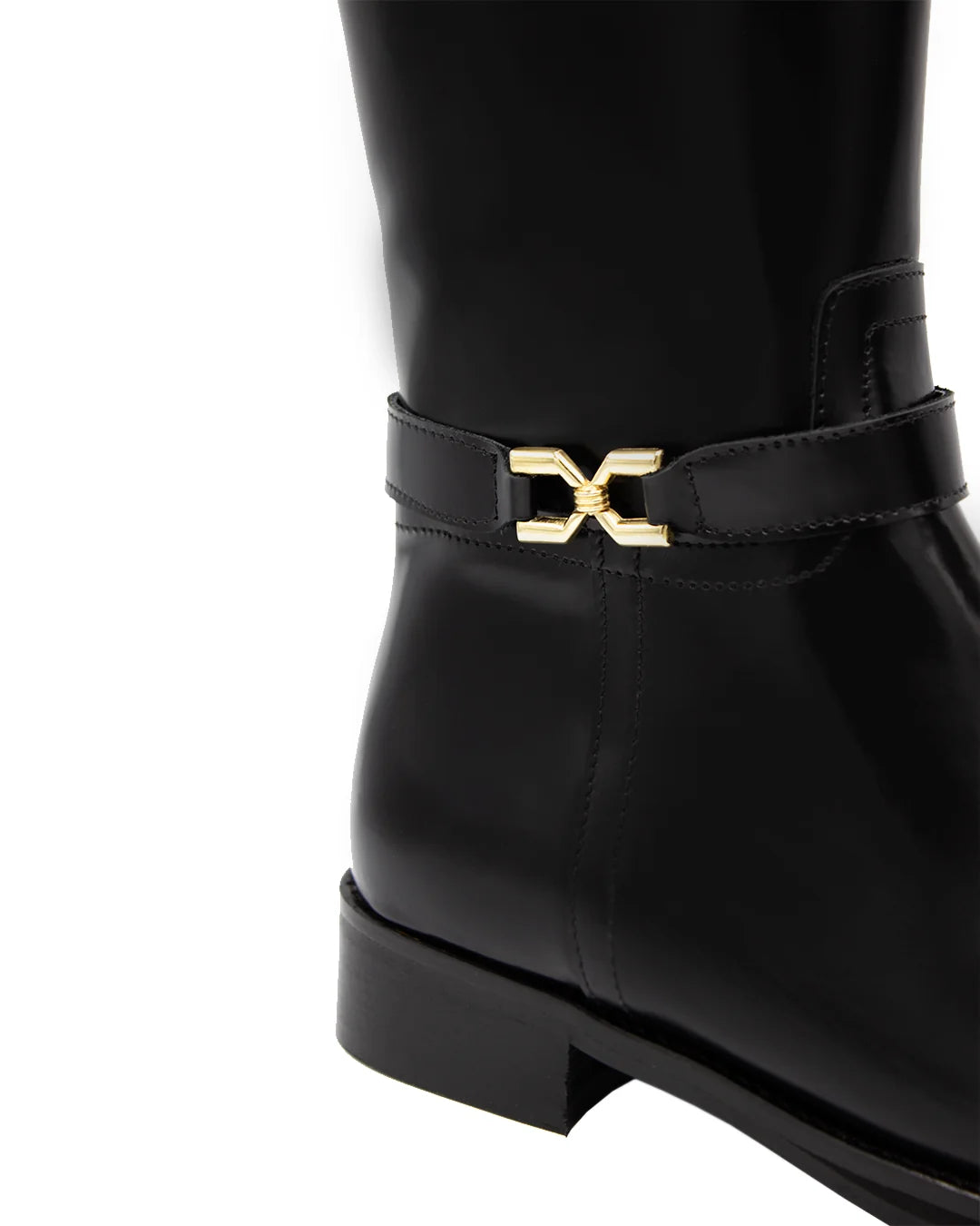 Buckle Riding Boots
