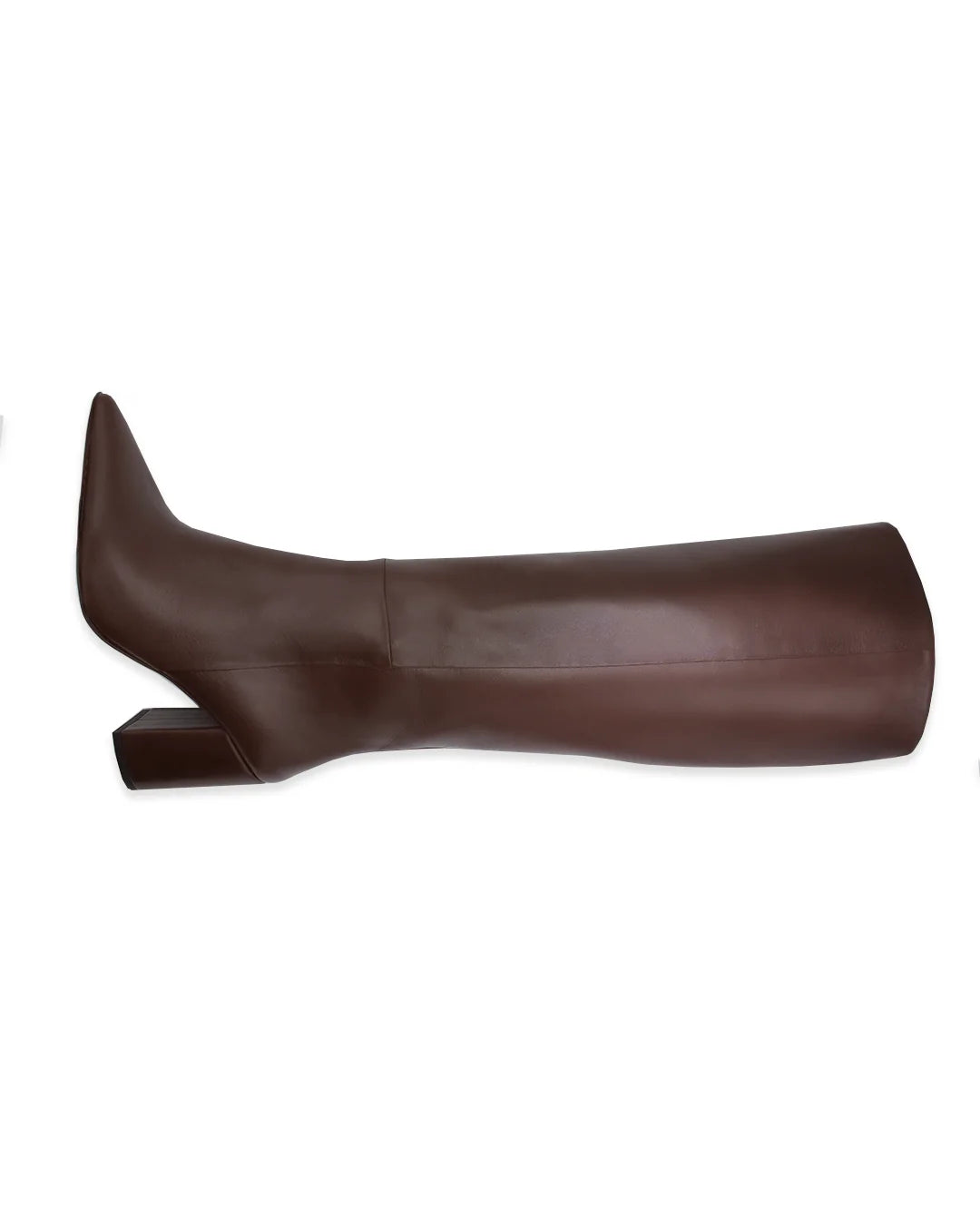 Knee-High Boots - Brown