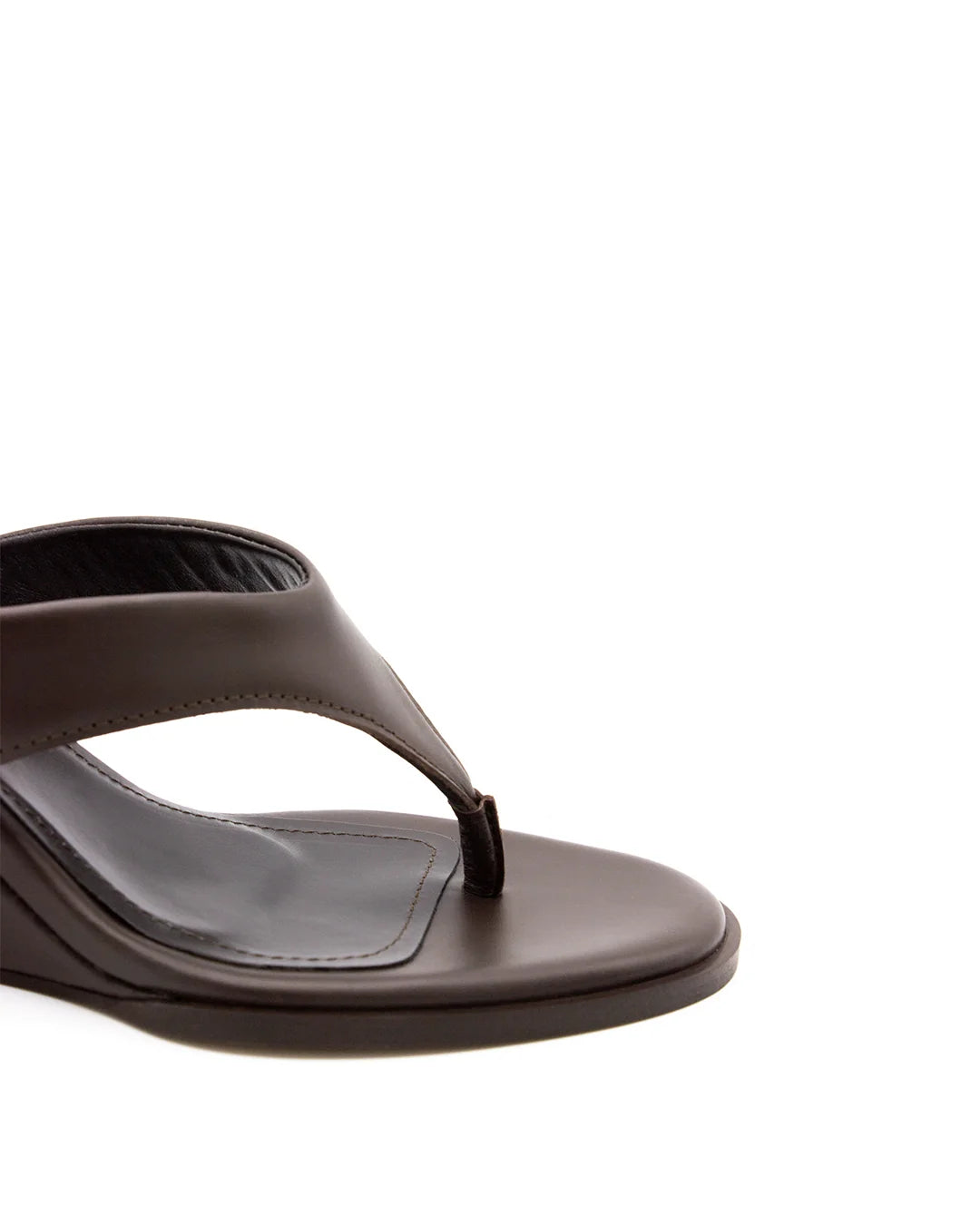 Leather Wedge Sandals