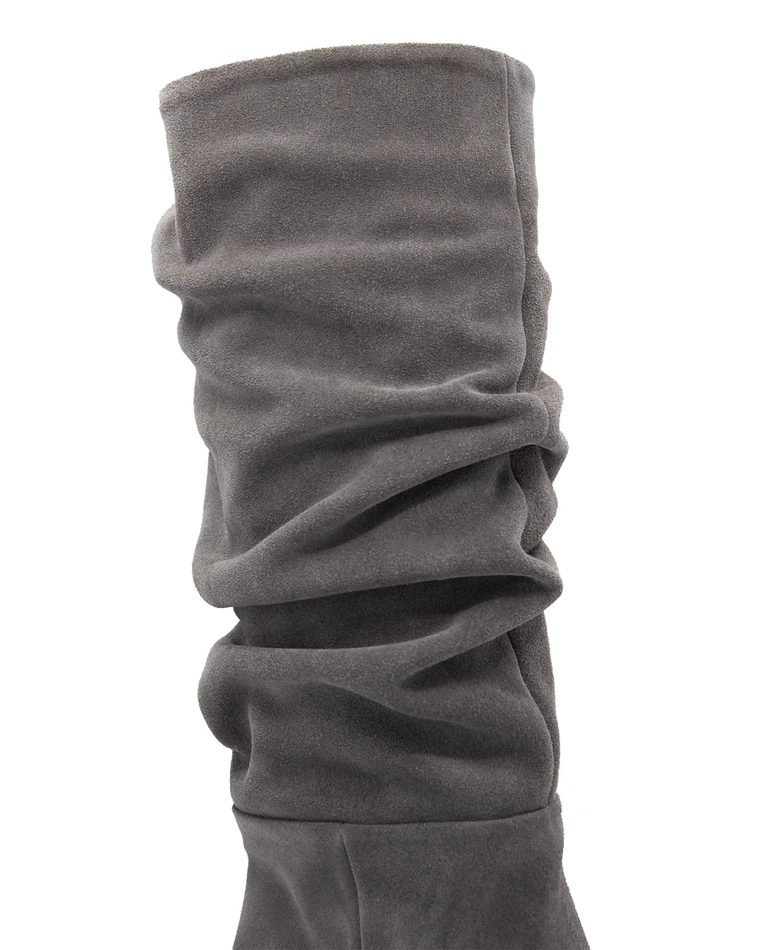 Grey Suede Boots