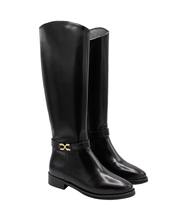 BOTA HÍPICA COM FIVELA