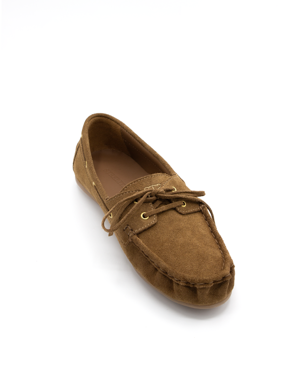 MOCASSINS DE PELE MACIA FRANZIDOS
